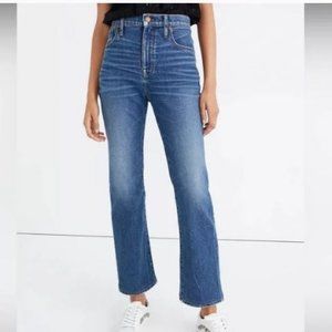 NWT Madewell slim demi-boot jean, size 0/24 *orig $128*